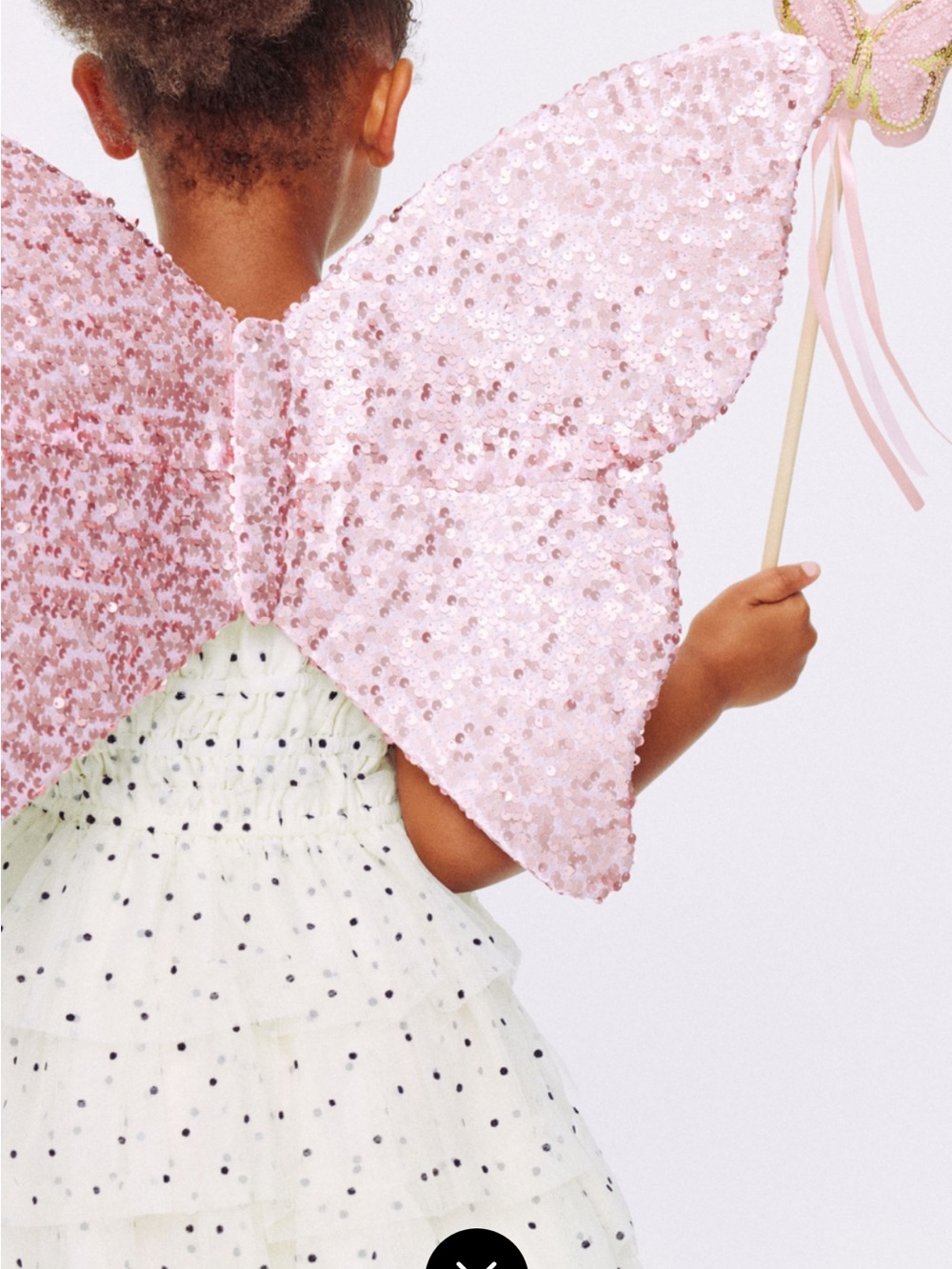 Cotton On Glittery Gold Fairy Costume